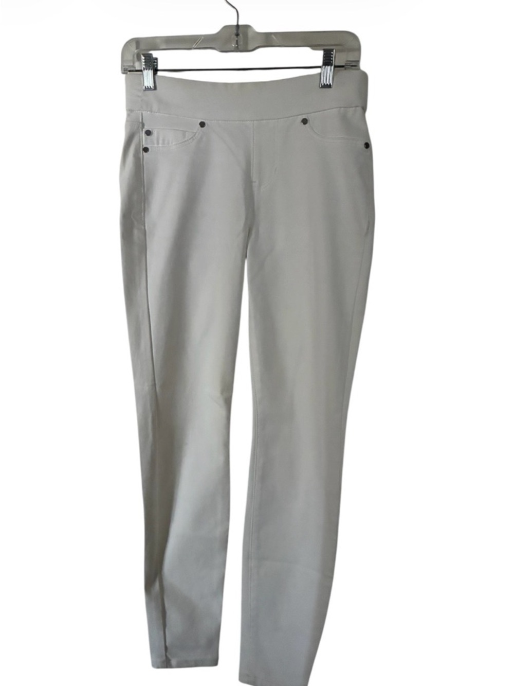 Liverpool‎ White Pull On Ankle Legging Jeans - Sz 2/26